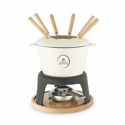 Twine Living® Cast Iron Fondue Set