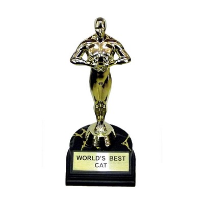 Best Cat Trophy- 7 Inch Novelty Trophy