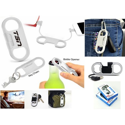 3-in-1 USB Cable w/Opener