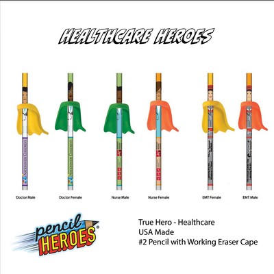 PENCIL HEROES® - Healthcare - Unassembled Bulk Pack