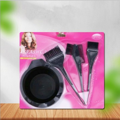 Hair Color Brushes And Bowl