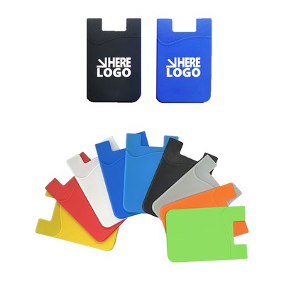 Silicone Phone Card Holder