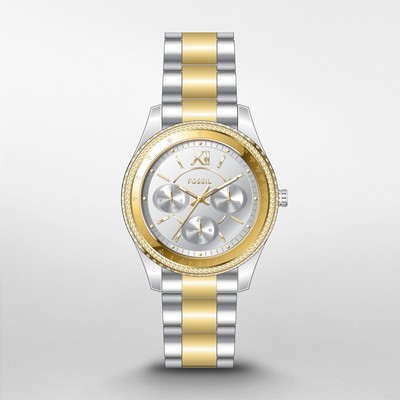 Fossil Stella Sport Women's Stainless Steel Sport Watch