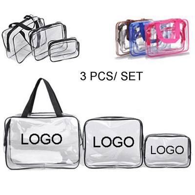 3pcs Set Travel Toiletry Bag