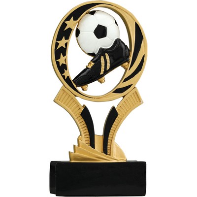 6" Soccer MidNite Star Resin