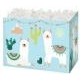 Large Party Llama Theme Gift Basket Box