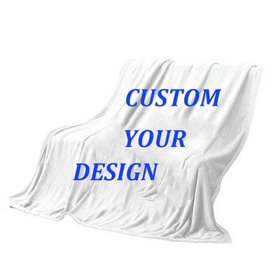 Custom Sublimation Flannel Blanket