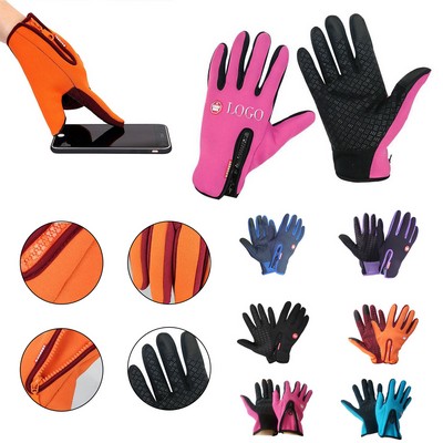 Windproof Touch Screen Warm Gloves