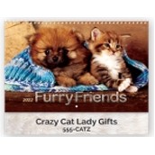 Furry Friends Spiral Wall Calendars