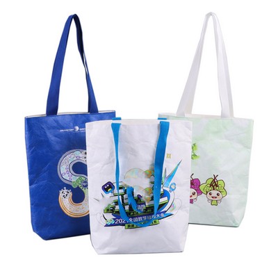 Tyvek splash proof tote shopping bag