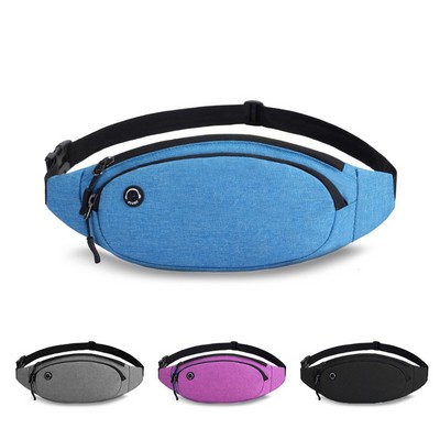 Nylon Gym Fanny Waist Bag