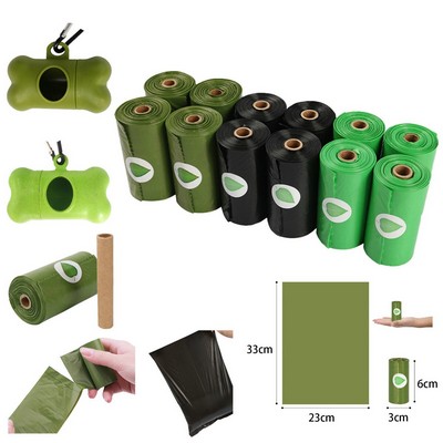 Pet Poop Waste Bags With Dispenser