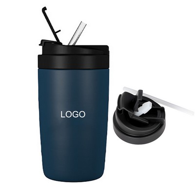 Vacuum Tumbler with Straw