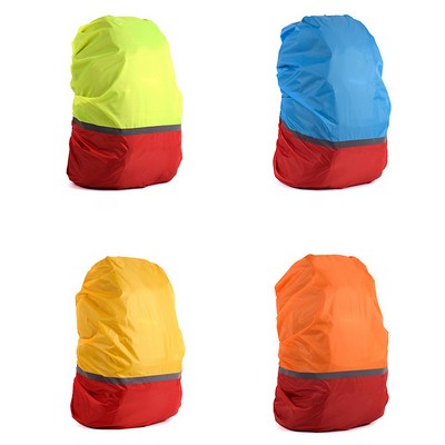 M-size Waterproof Reflective Strip Backpack Cover