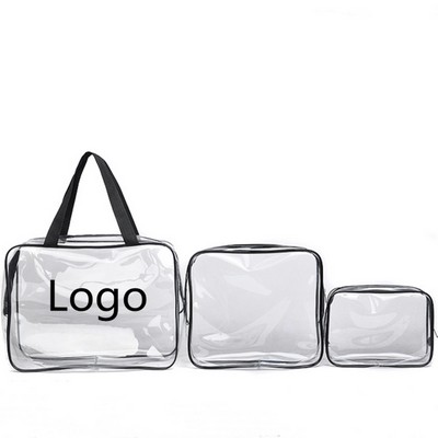 Clear Tote Bag Set