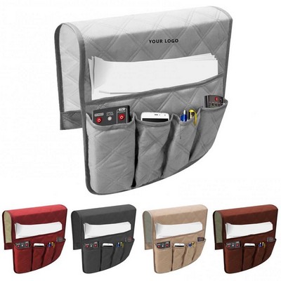 Sofa Armrest Organizer With 5 Pockets