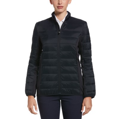 Perry Ellis Ladies Full Zip Puffer Jacket