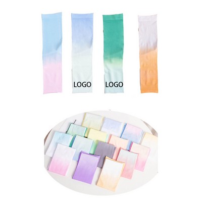 Gradient Ice Silk Sleeves