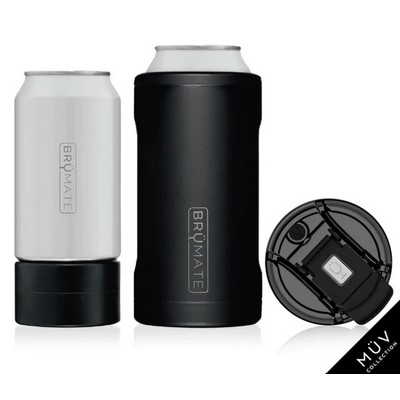 Hopsulator TrÍo MÜv 3-In-1 | Matte Black (16oz/12oz Cans)