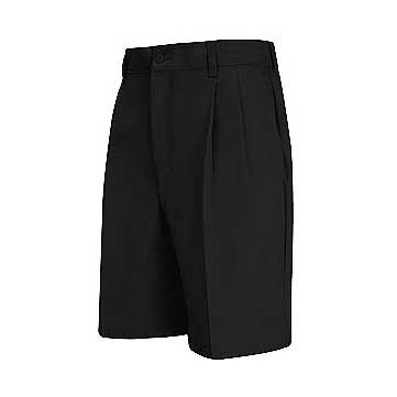 Red Kap™ Men's Pleated Front Short - Black