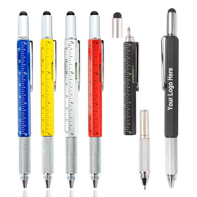 6 In 1 Multitool Metal Pens