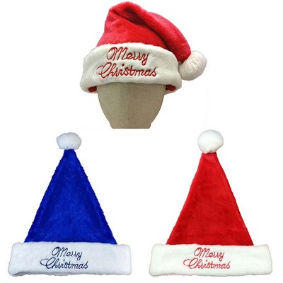 Plush Christmas Santa Hat