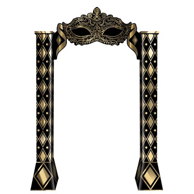 Masquerade 3-D Archway Prop