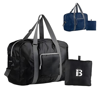 Polyester Portable Folding Duffle Bag