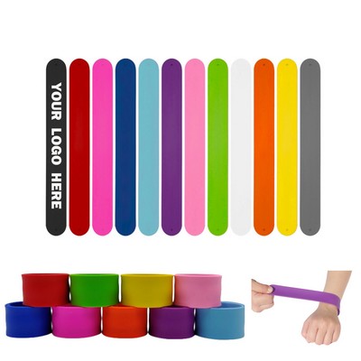 Silicone Slap Bracelet Wristband