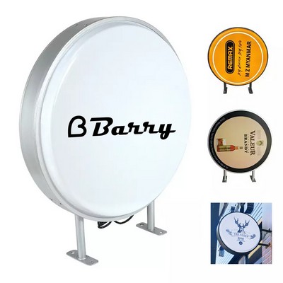 Round Led Signs