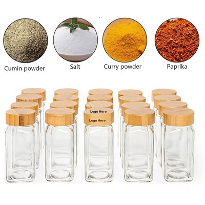 4 Oz Glass Cruets For Holding Various Powders