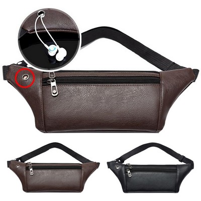 Chic and Functional: PU Leather Fanny Pack