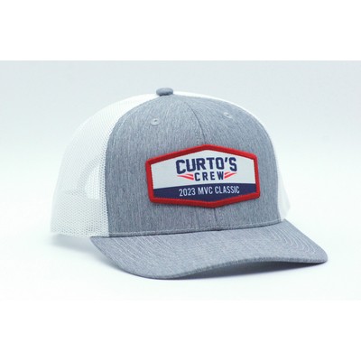 Outdoor Cap OC771 Ultimate Structured Trucker Cap with Sublimated Patch