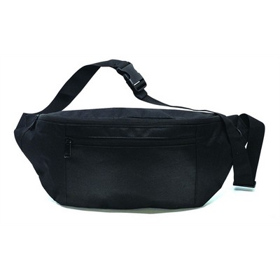 Weekender Poly Large Oversized Crossbody Sling Fanny Pack Bag