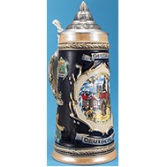 German Shield Stein, 1.0L