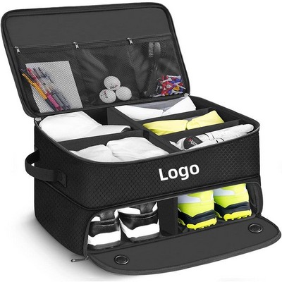 Golf Trunk Organizer - 2 Layer Car Locker for Golf