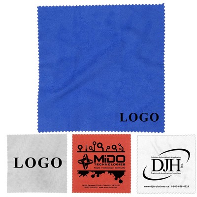 4" Full Color Imprinted Cleaning Cloths & Screen Cleaners