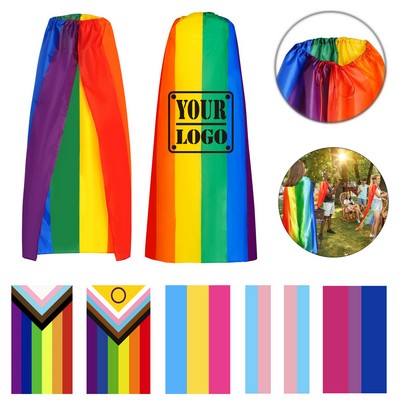 Progress Pride Rainbow Capes