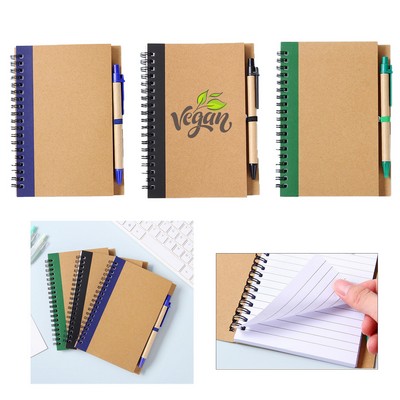 Spiral Notebook w/Pen