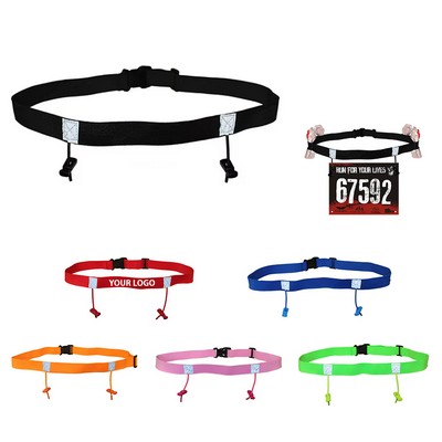 Race Number Belt