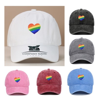 Rainbow Customoized Sports Cap