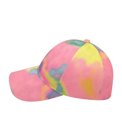 Classic Cotton Baseball Cap Dye Ponytail Hat