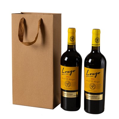 Single Wine Paper Gift Bag