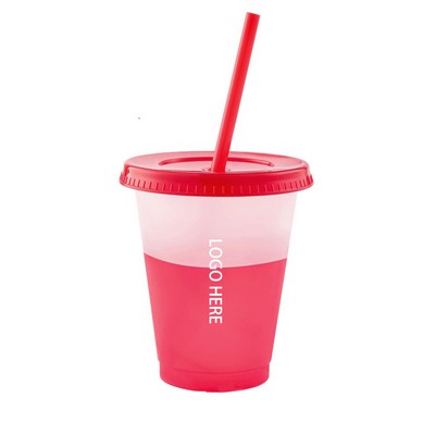 16 OZ Mood Stadium Cup w/Straw