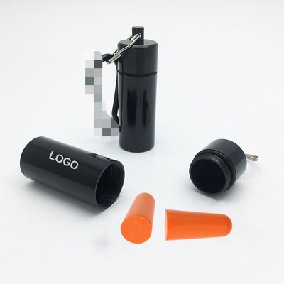 PU Foam Ear Plugs w/ Alum Case