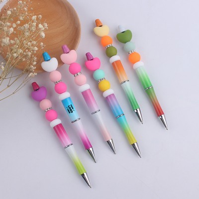 Color Gradient Plastic Ballpoint Pen