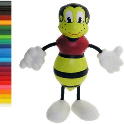 Bee Activity Man Stress Ball