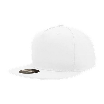 Decky Cotton Snapback Cap w/Green Undervisor