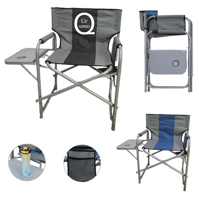 Picnic Foldable Chair W/Table Tray