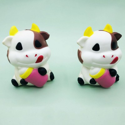 Slow-Rebound Cow and Baby Bottle Stress Ball